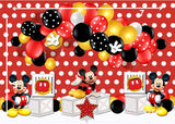 Mickey Mouse - Printed Baby Backdrop - FABRIC (PRE ORDER)