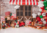 Italian Kitchen - Printed Baby Backdrop - FABRIC (PRE ORDER)