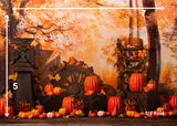 Sunny Autumn - Printed Baby Backdrop - FABRIC (PRE ORDER)