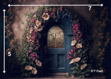 Creeper Door - PRINTED BABY BACKDROP - FABRIC (PRE ORDER)