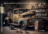 Car Garage - Fabric (5x7) Feet