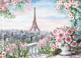 Paris -  Printed Baby Backdrop - FABRIC (PRE ORDER)