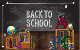 Back to School - Printed Baby Backdrop - FABRIC (PRE ORDER)