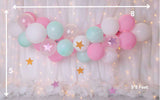 Twinkle Little Stars - PRINTED BABY BACKDROP - FABRIC (PRE ORDER)