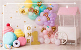 Candy Store - Printed Baby Backdrop - FABRIC (PRE ORDER)