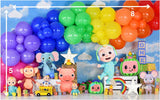 Cocomelon (Type 1) - Printed Baby Backdrop - FABRIC (PRE ORDER)