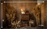 Antique House - Printed Baby Backdrop - FABRIC (PRE ORDER)