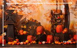 Sunny Autumn - Printed Baby Backdrop - FABRIC (PRE ORDER)