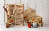 Autumn Spring - Printed Baby Backdrop - FABRIC (PRE ORDER)
