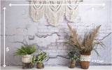 Boho - PRINTED BABY BACKDROP - FABRIC (PRE ORDER)