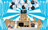 Boss Baby (Boy) - Printed Baby Backdrop - FABRIC (PRE ORDER)