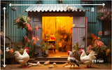 Farm House (Type 2) - Printed Baby Backdrops - Fabric(Pre Order)