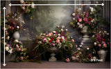 Multi Flower Decor - Printed Baby Backdrops - Fabric(Pre Order)
