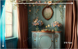English Room -  Printed Baby Backdrop - FABRIC (PRE ORDER)