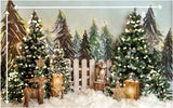 White Snow - Printed Baby Backdrop - FABRIC (PER ORDER)