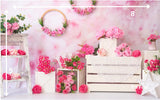 Pink Blossom - Printed Baby Backdrop - FABRIC (PRE ORDER)