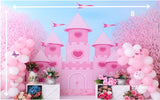 Princess Palace - PRINTED BABY BACKDROP - FABRIC (PRE ORDER)