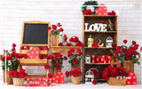 Radiant Rose Garden -  Printed Baby Backdrop - FABRIC (PRE ORDER)