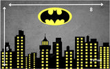 Batman - Printed Baby Backdrop - FABRIC (PRE ORDER)