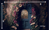Creeper Door - PRINTED BABY BACKDROP - FABRIC (PRE ORDER)