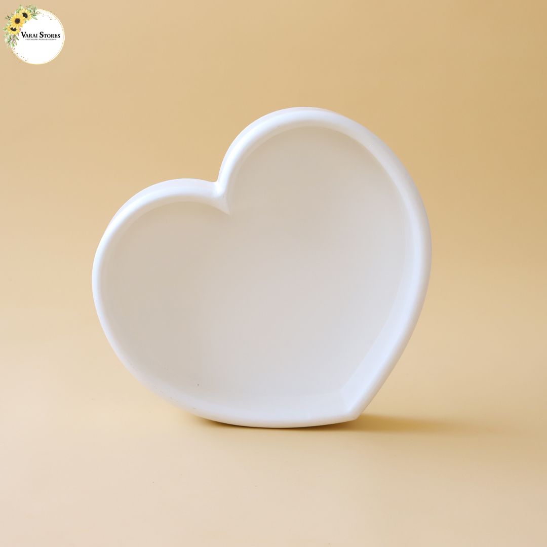 Heart Bowl - White