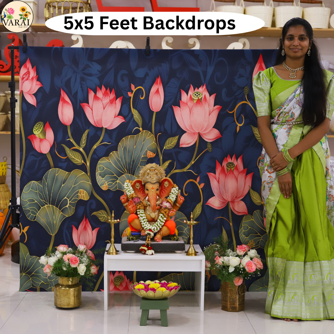 Mini Decor  Backdrop - 20 (5X5) Feet