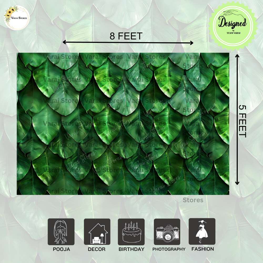 Banana Leaf - Fabric (5x8) Feet
