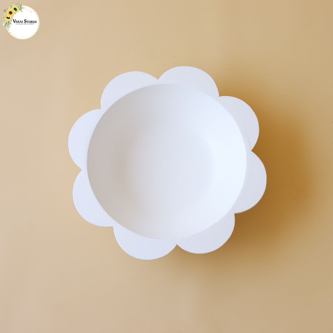 Flower Bowl - White