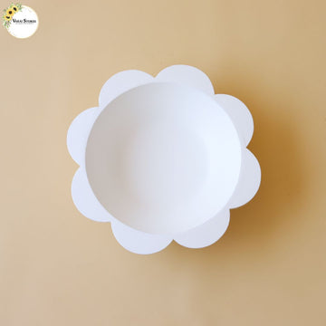 Flower Bowl - White