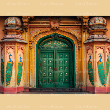 Rajasthan Door - Fabric (5x8) Feet