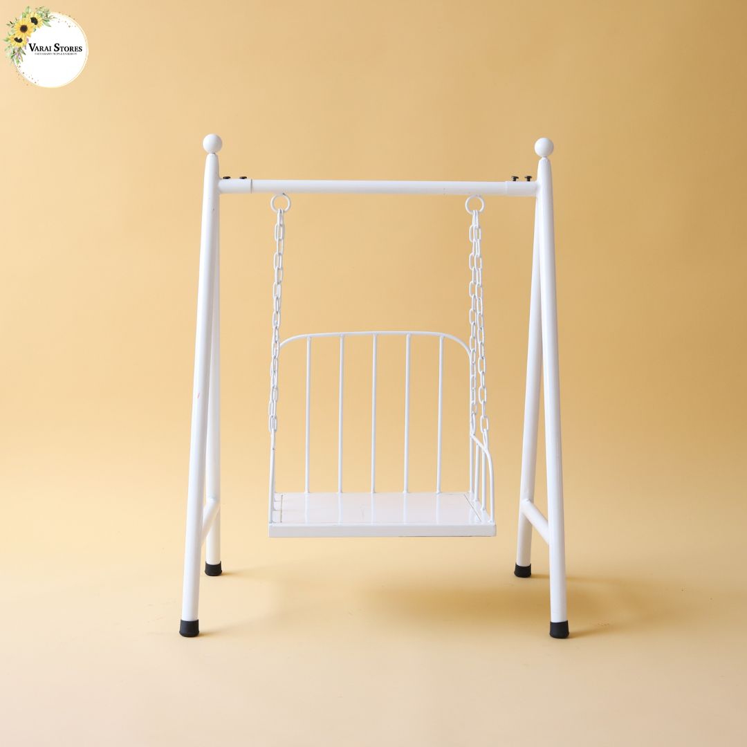 Metal Swing - White
