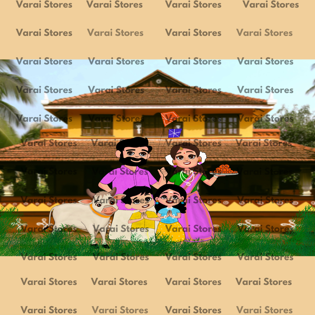 Sankranti - Fabric (5x8) Feet