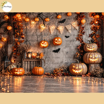 Halloween Yard - Baby Printed Backdrops - PREMIUM FABRIC