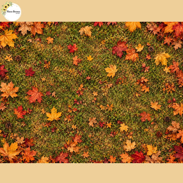 Fall Grass -  Baby Printed Backdrops - PREMIUM FABRIC