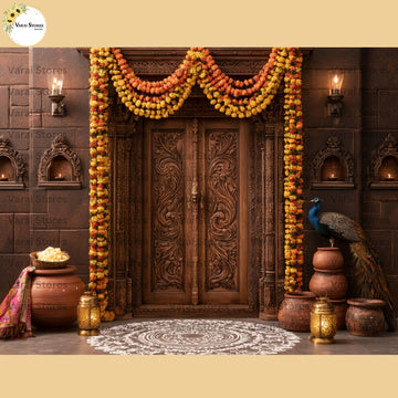 Krishna 2  - Baby Printed Backdrops - PREMIUM FABRIC