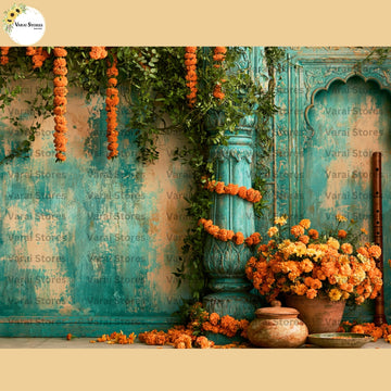 Krishna  5  - Baby Printed Backdrops - PREMIUM FABRIC