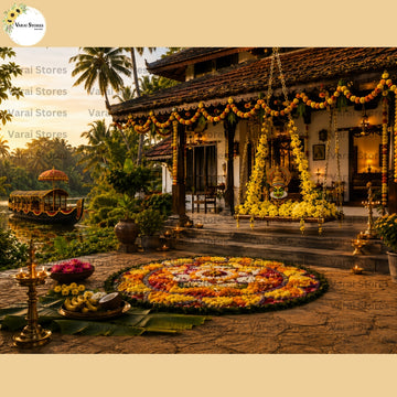 Onam 1   - Baby Printed Backdrops - PREMIUM FABRIC