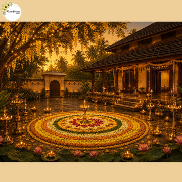 Onam 3  - Baby Printed Backdrops - PREMIUM FABRIC