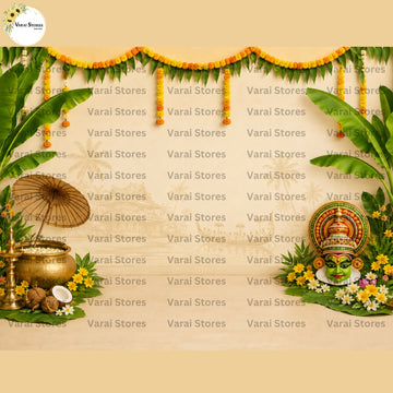 Onam 4  - Baby Printed Backdrops - PREMIUM FABRIC