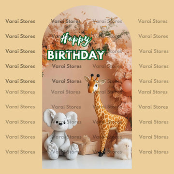 Arch Birthday Backdrop - 01