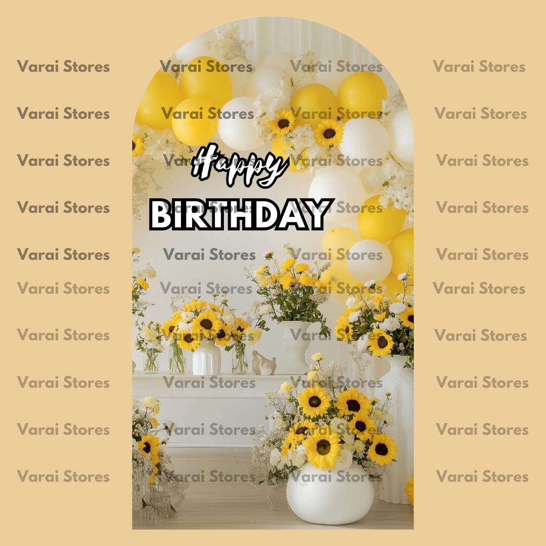 Arch Birthday Backdrop - 03