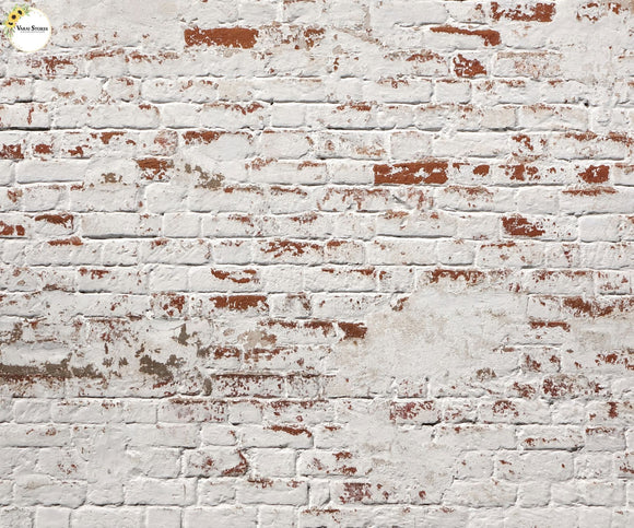 Brick Wall - Printed Baby Backdrop - FABRIC (PRE ORDER)