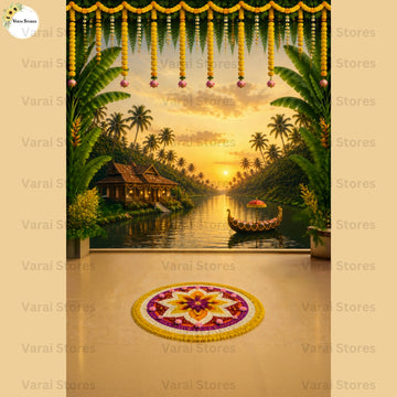 Onam 2 -  Printed  Backdrops -  PREMIUM FABRIC