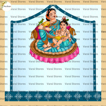 Tanjor Annaprasana Boy- Fabric With Pole Pocket