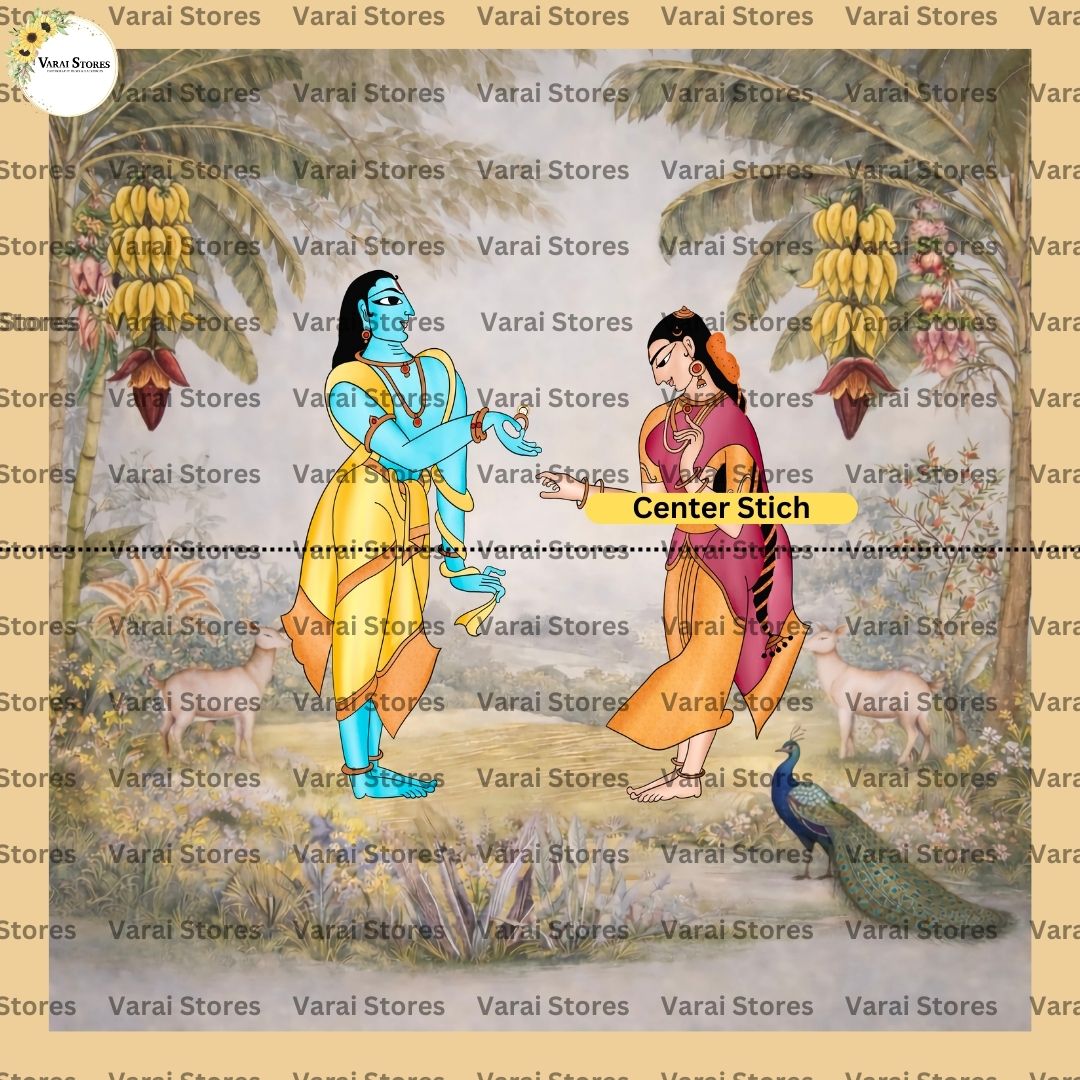 Bapu Bomma Engagement - Fabric With Pole Pocket