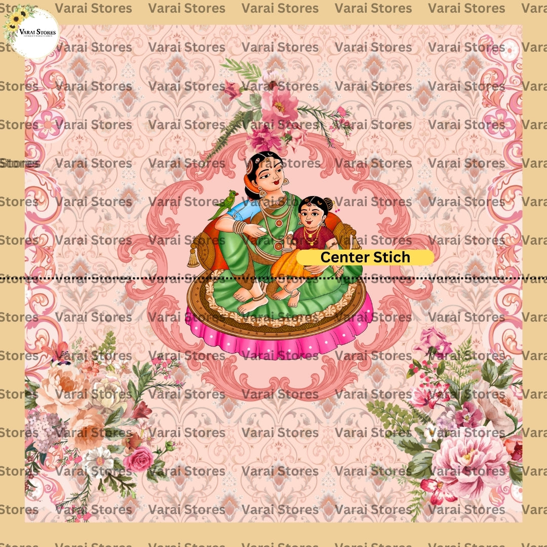 Pastel Annaprasana - Girl - Fabric With Pole Pocket