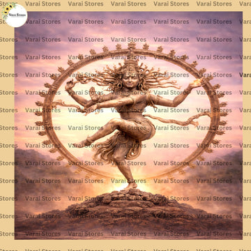 Sacred Nataraja Aura - Fabric With Pole Pocket