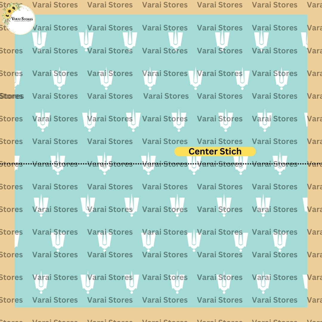 Sacred Tilak Wall - Fabric With Pole Pocket