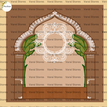 Chankra Mandap  - Fabric With Pole Pocket
