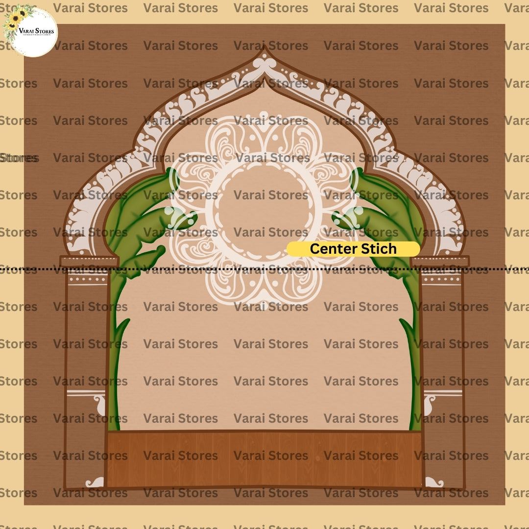Chankra Mandap  - Fabric With Pole Pocket